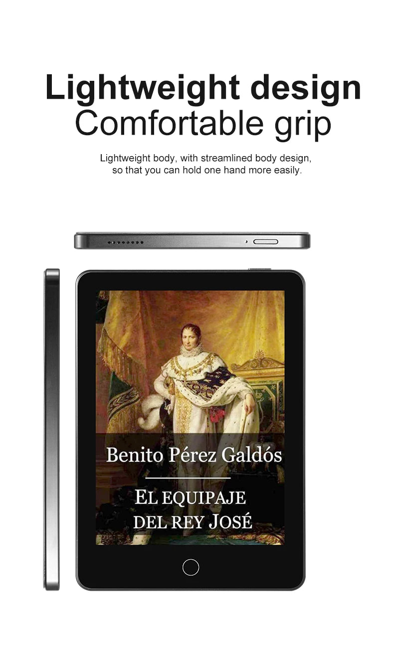 BIGWEI X7Pro 6''Eink Screen Ebook Reader Electronic Epaper Books Notebook E-Ink Display E-book Ereader Tablet Support Kindle APP