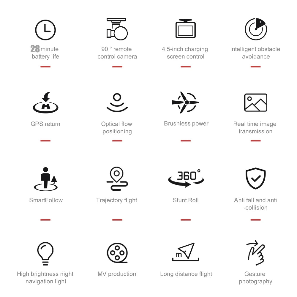 Professional GPS Drone 2025 U33 U99 with 8K Camera 360 Laser Obstacle Avoiding Touch Screen Brushless Motor FPV 5G RC Dron Toys