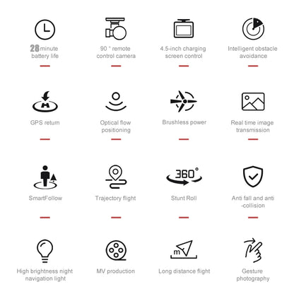 Professional GPS Drone 2025 U33 U99 with 8K Camera 360 Laser Obstacle Avoiding Touch Screen Brushless Motor FPV 5G RC Dron Toys