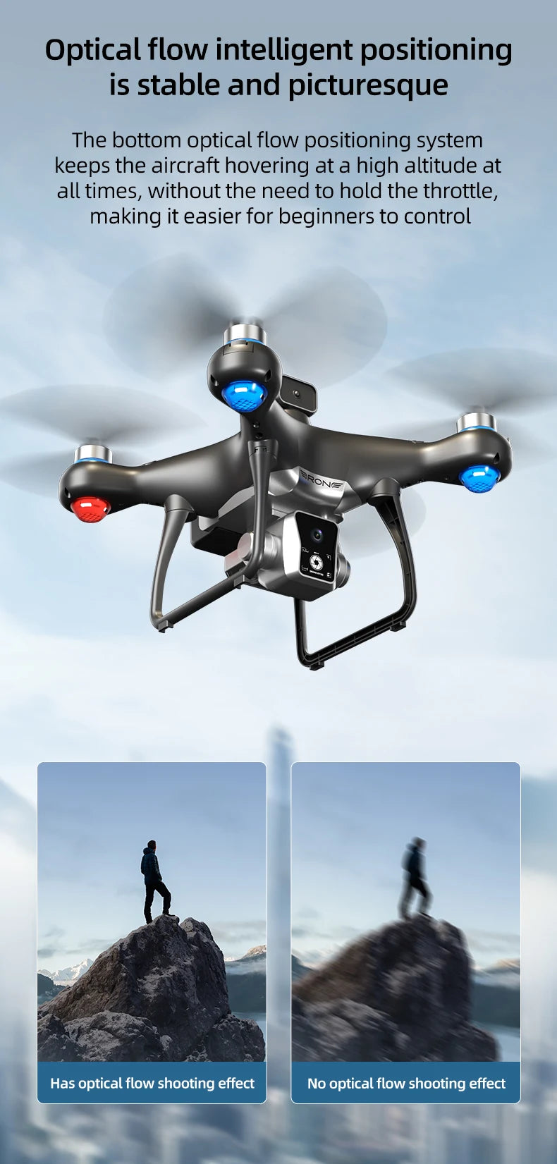 KY102 Drone 4K Remote Control Wizard with Screen Brushless Motor Optical Streaming Electric Lens HD Aerial Photography rc dron
