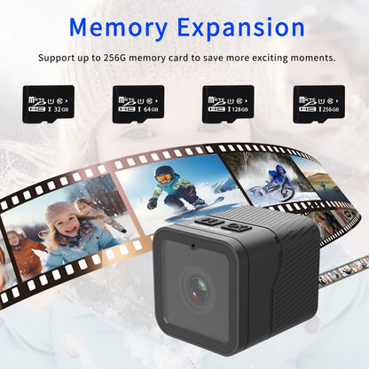 Mini Sport DV Action Camera HD 1080P Bike Motorcycle Helmet Camera Outdoor Video DVR Audio Recorder Dash Cam for Car Bicycle