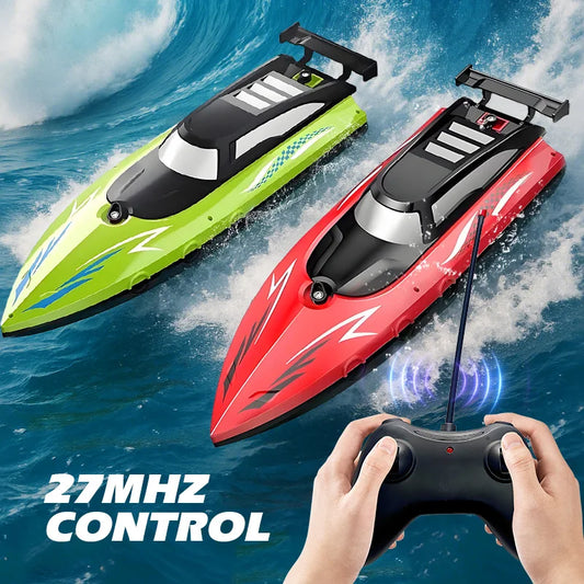 High Speed Remote Control Boat | Dual Motor Waterproof - Boy Toys