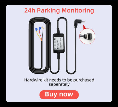 4K Dash Cam 10.26 inch Carplay & Android Auto Car DVR Video Recorder Dahscam Camera 5G Wifi GPS Navigation FM AUX 360 ° Rotation