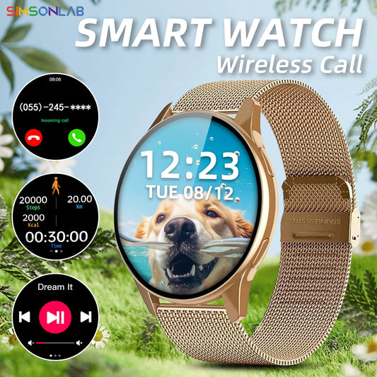 2025 NEW Hot Smart Watch For Men Women Wireless Call AI Voice Assistant Notification Alert Multi-Functional Watch Holiday Gifts
