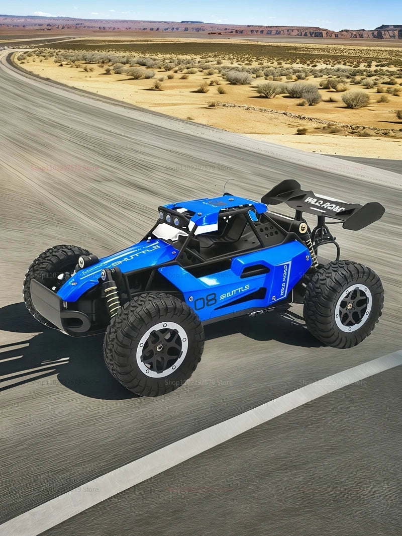 RC Off Road Drift Car 1/16 2WD Remote Control Car 20KM/H High Speed Two Wheel Drive Radio Controlled Race Car Model Kid Toy Gift