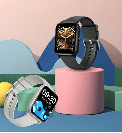 LIGE 2025 Smart Watch Men 1.85'' Screen Lady Gift Sports Fitness Watches Bluetooth Calling Digital Wristwatch For Android Phone