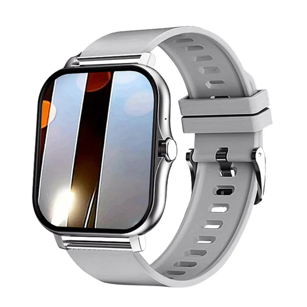 Smart watch for android phone.1.44 inch color screen full touch bluetooth call smart watch magnetic charging
