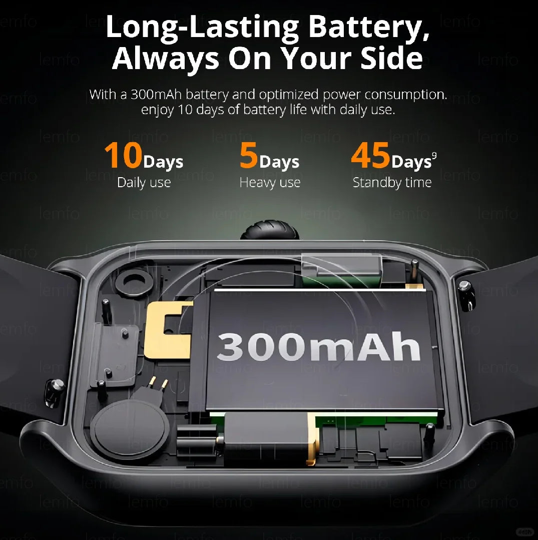 Smart Watches For Man Woman Bluetooth Call Music Fitness Tracker Sport With Waterproof Pedometer Information Alerts Smartwatch