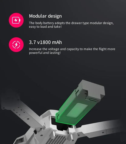 Foldable New E88 Pro RC Drone With 4K Professional 1080P Wide Angle Dual HD Camera WIFI FPV Quadcopter Height Hold