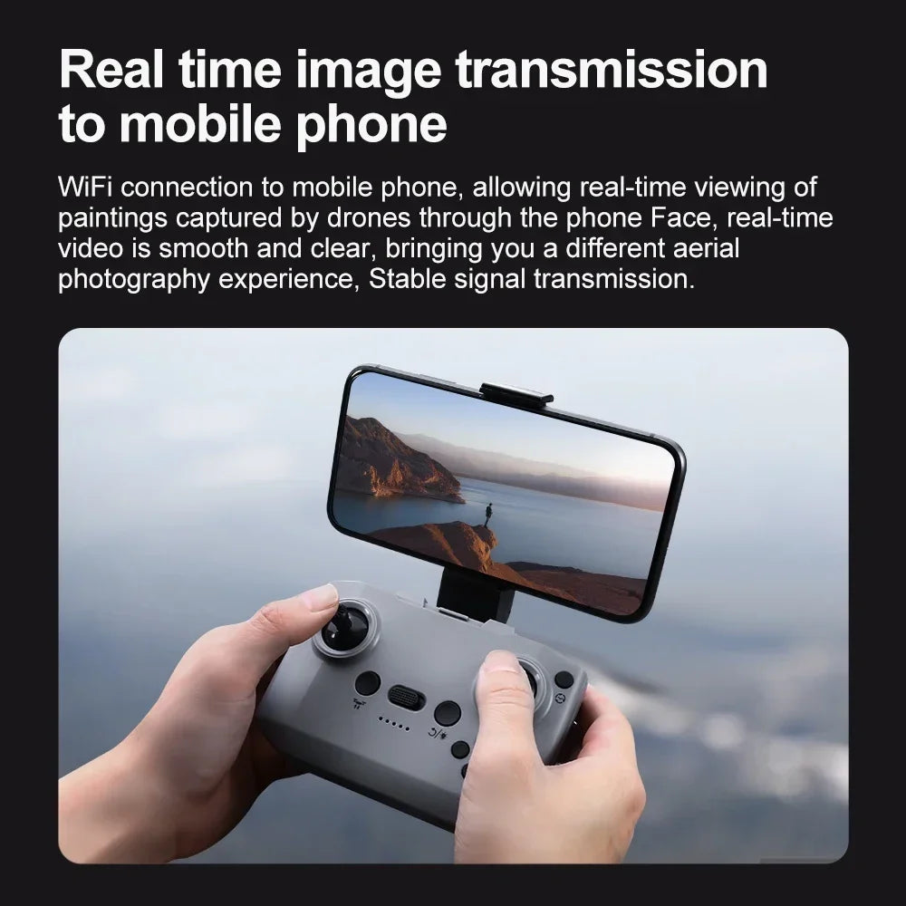 XIAOMI 10000M V66 Mini RC Aerial Drone 8K Professinal Wide Angle HD Dual Camera Intelligent Obstacle Avoidance Drone Toys New