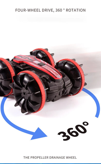 Amphibious RC Car Remote Control Stunt Car Vehicle Double-sided Flip Driving Drift Rc Cars Outdoor Toys for Boys Children's Gift