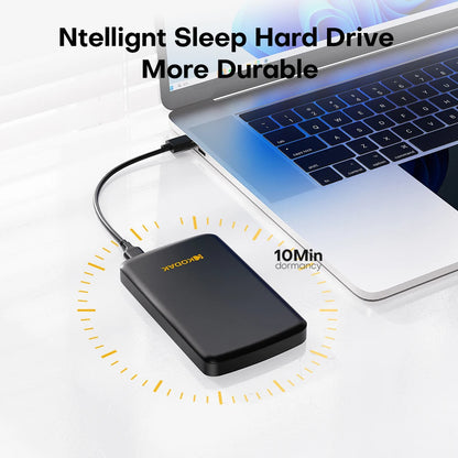 KODAK External Hard Drive 1T 500GB USB3.0 High Speed Gaming Storage Portable External Disk for Laptop Desktop PS4 PS5