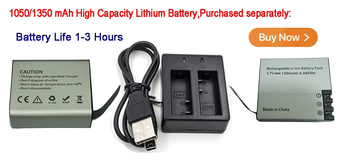 Action Camera 5K 4K60FPS 50MP 2.0 Touch EIS Pre-Record Wireless Mic Wi-Fi 170D DVR Webcam Waterproof 30M 5X Zoom Sports Camera