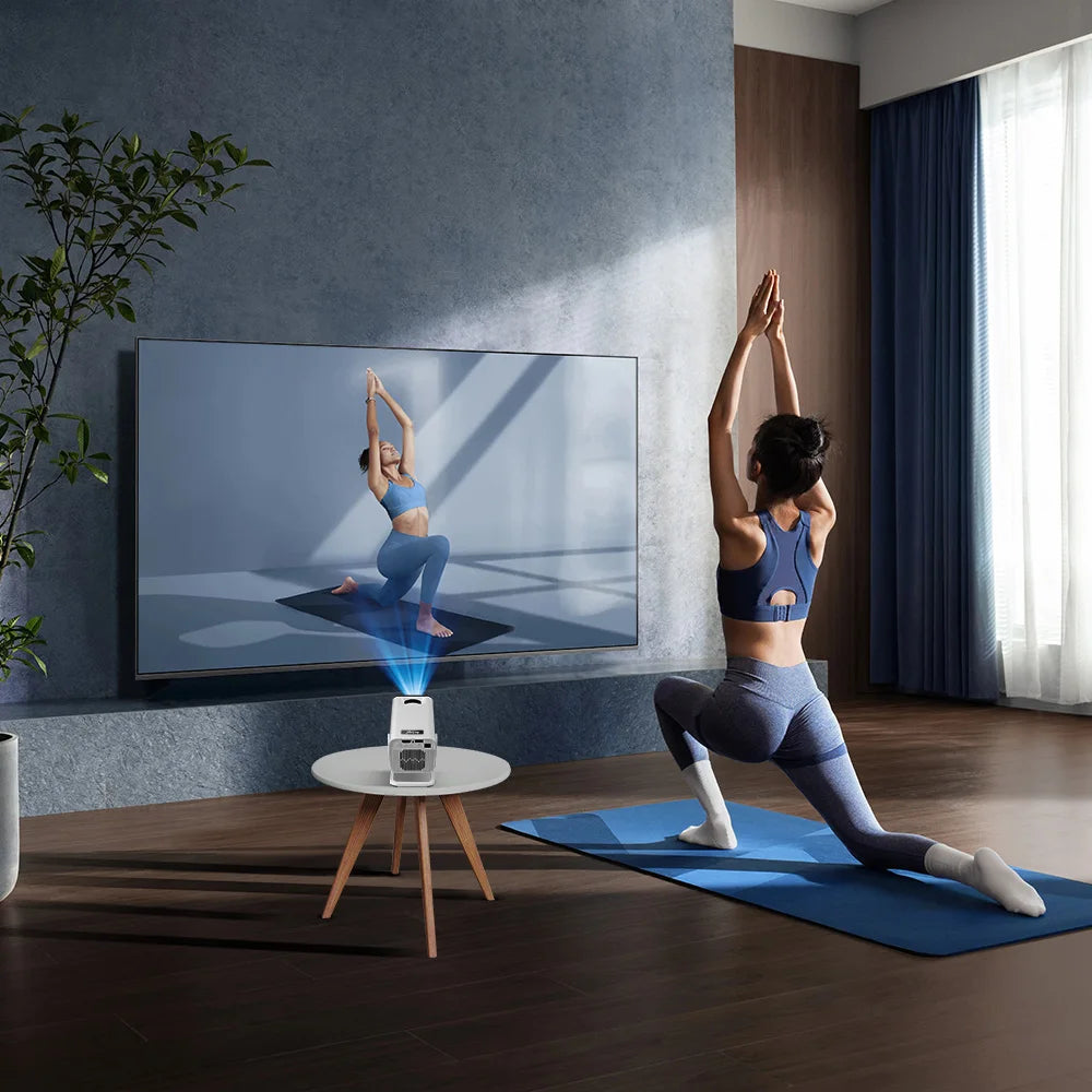 PROGAGA PG310 Mini Projector 4K Android 300Ansi BT5.4 Projetor For Movie PG310 Smart Home Theater Outdoor Video Portable Beamer