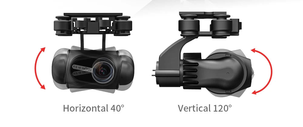 LYZRC L200 PRO MAX Camera Drone 4K Professional 2-Axis PTZ GPS Dron Brushless 360 Obstacle Avoidance 5G WIFI Foldable Quadcopter