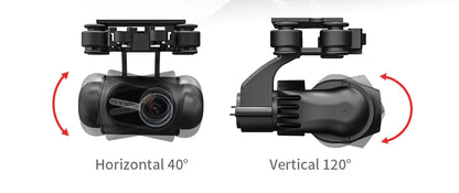 LYZRC L200 PRO MAX Camera Drone 4K Professional 2-Axis PTZ GPS Dron Brushless 360 Obstacle Avoidance 5G WIFI Foldable Quadcopter