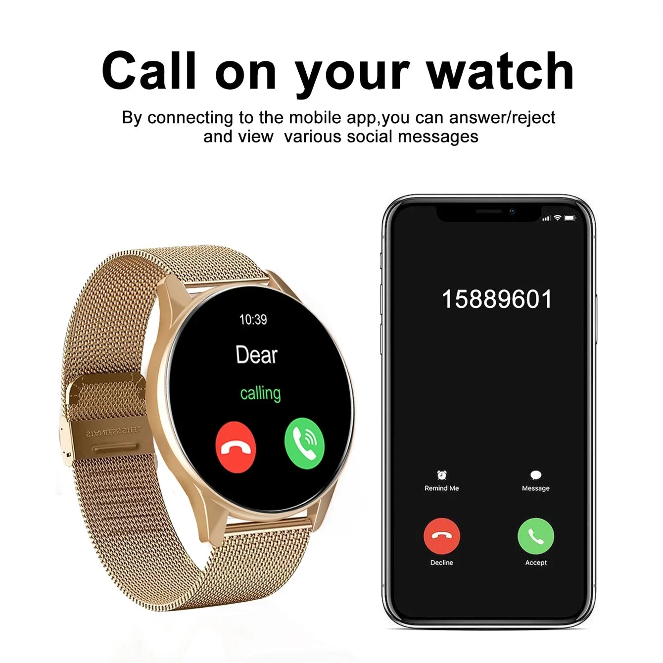 2025 NEW Hot Smart Watch For Men Women Wireless Call AI Voice Assistant Notification Alert Multi-Functional Watch Holiday Gifts