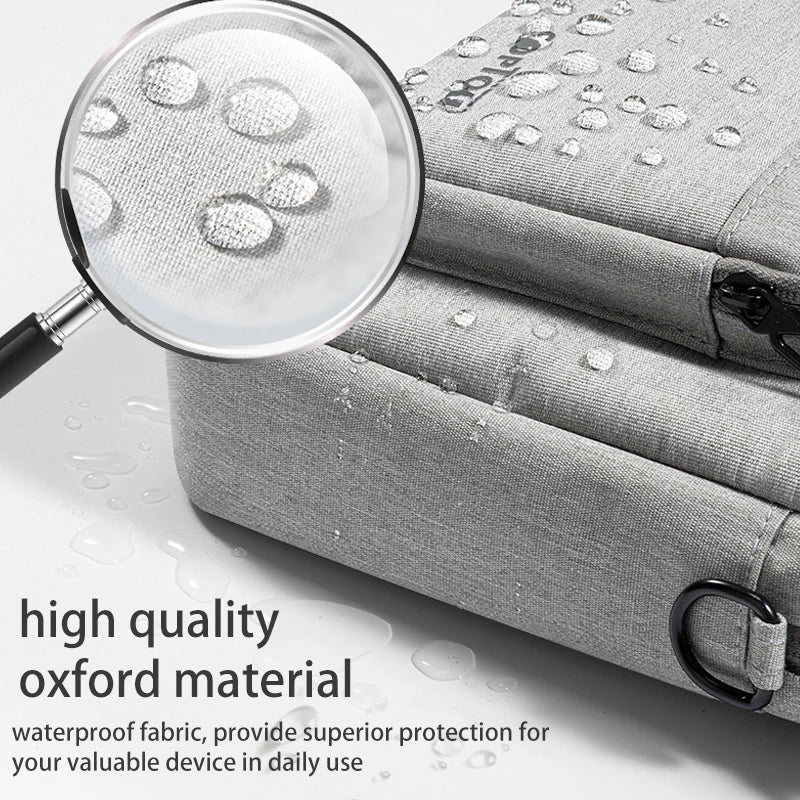 Men Laptop Bag 13.3 14 15.6 inch for Macbook Air Pro 13 15 16 HP Huawei Asus Acer Dell Xiaomi Lenovo Shoulder Handbags Briefcase