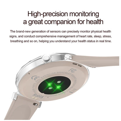 Fashion Women Bluetooth Call Smart Watch Watch AMOLED HD Screen Health Monitoring Waterproof Smartwatches 2025 New Android IOS