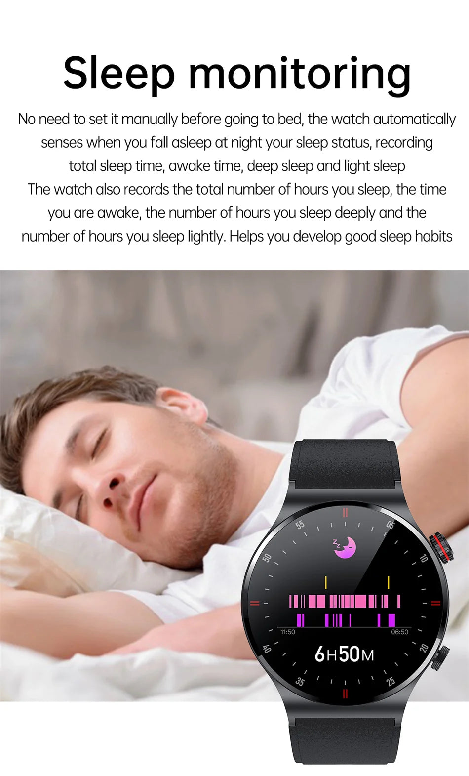 GPS NFC ECG+PPG Business Smart Watch Men Bluetooth Call Health Sleep Monitoring Multiple Sports Mode Waterproof Smartwatch Men