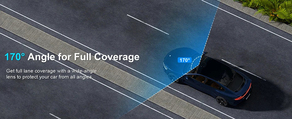 Dash Cam Front and Rear, 4K+1080P WDR Dash Camera for Cars,Built-in WiFi Car Camera with GPS Track,G-Sensor, Super Night Vision