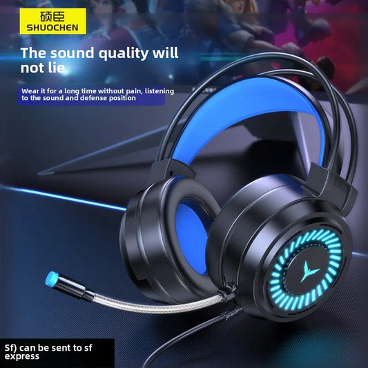 Hot Selling G58 Gaming Headphones Stereo Surround 7.1 Wired Headphones Microphones Esports Gaming Gear Over-ear headphones
