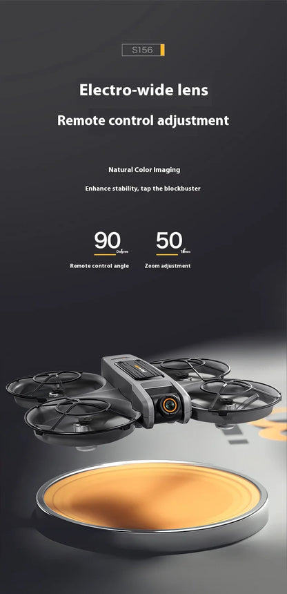 2025 New Xiaomi S156 Professional Drone With 8k Camera 5g Wifi Fpv Uav Quadcopter Obstacle Avoidance Remote Control Screen