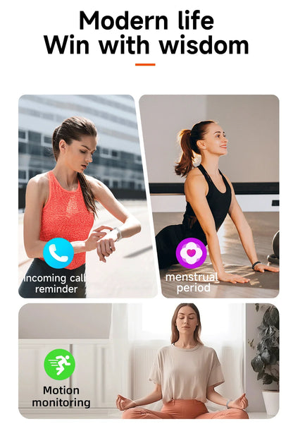 LIGE New Sport Fitness Tracker Smart Band Bracelet Heart Rate Blood Oxygen Sleep Monitor Pedometer Call Reminder Smartwatch 2025