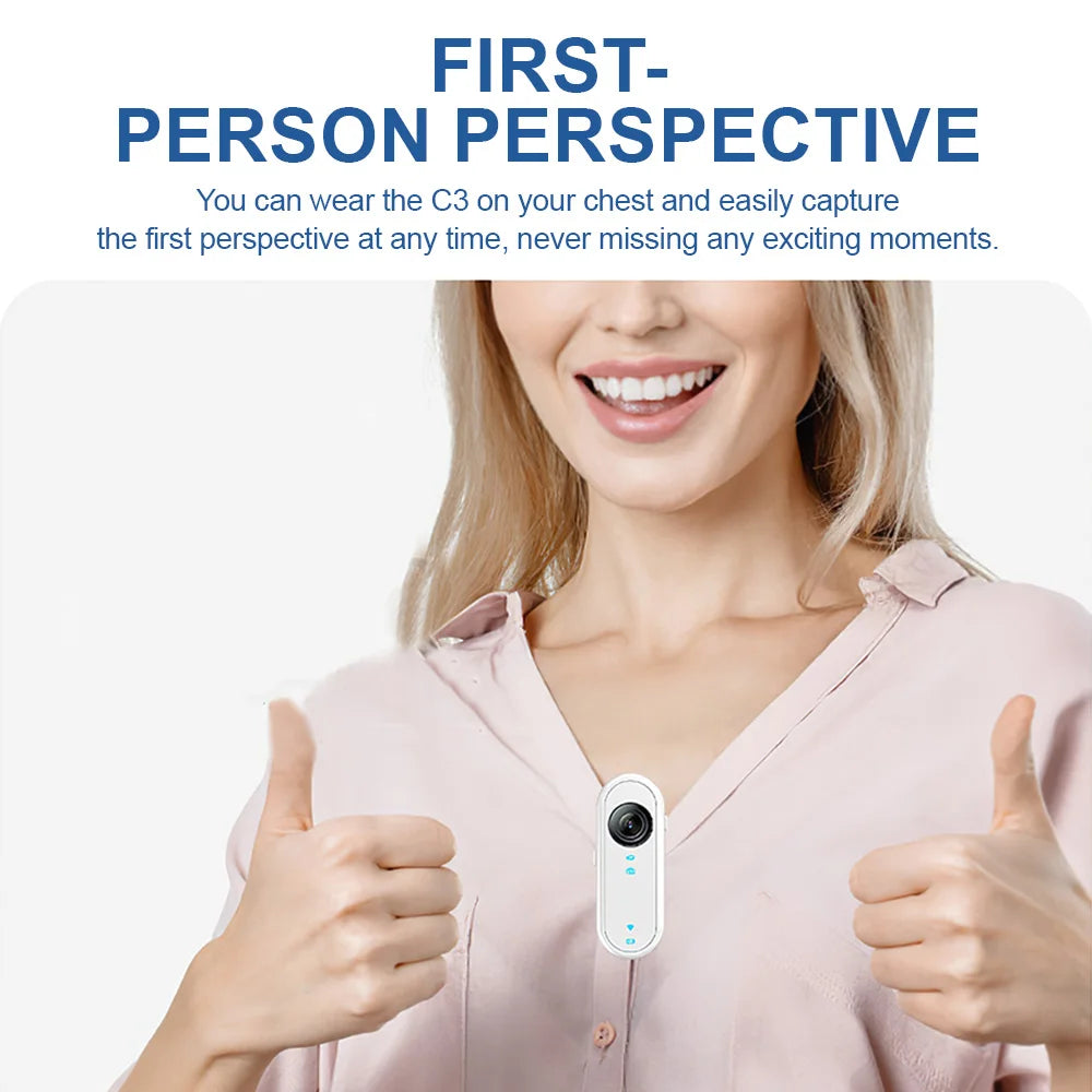 32GB 1080P Sport Action Camera WiFi Wireless Digital Video Recorder Mini Body Camera Wide Angle Camcorder Pet Collar Monitor Cam