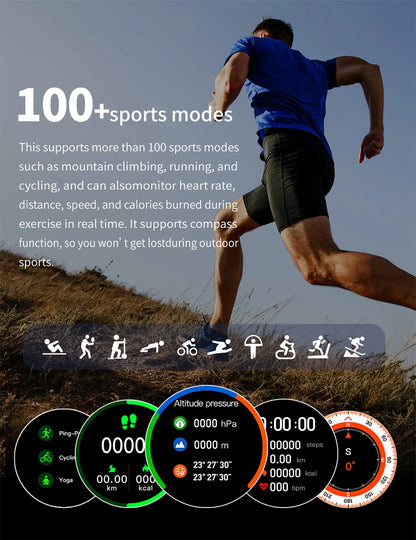 2025 New Watch 6 Pro Customized Watch Face Voice Call smartwatch Men GPS Sports Fitness Tracker Women Smart Watch IOS Android