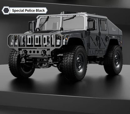 JJRC C8835 RC Car Simulation 4x4 All-terrain 2.4G Remote Control Car Off-road Climbing Electric Truck with LED Light RC Toy Gift