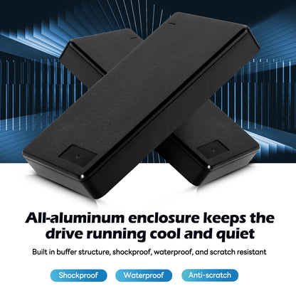 Portable External HD Hard Drive, 1TB,2TB, 4TB,5TB, HDD Memory, USB3.0, High Speed Flash Drive for Laptop, PC, MacBook, PS4, PS5