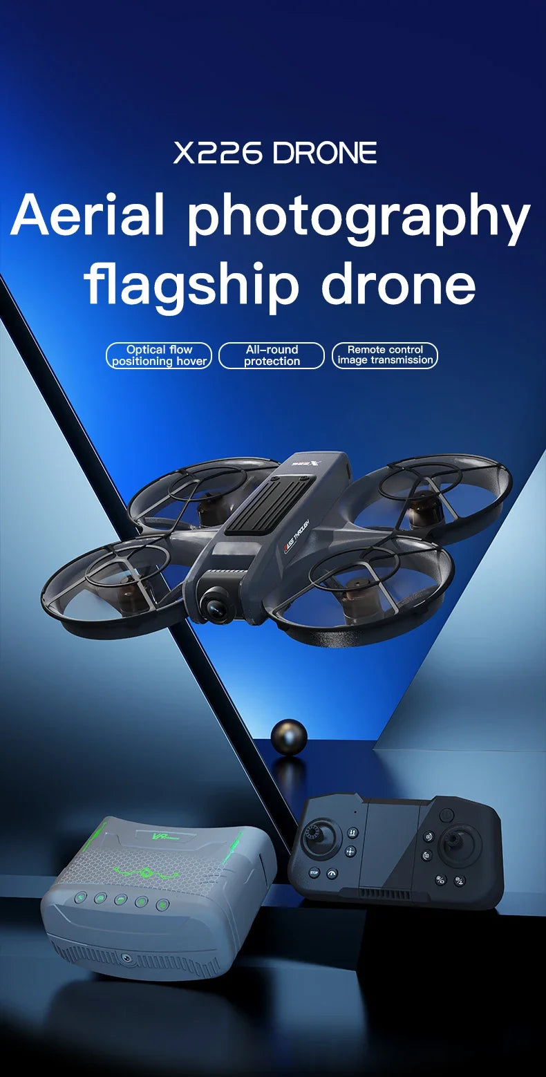 Xiaomi X226 VR mini Drone 8K Aerial HD Dual Camera Intelligent Obastacle Avoidance 5G WIFI  Brushless Motor GPS Exclusive VR UAV