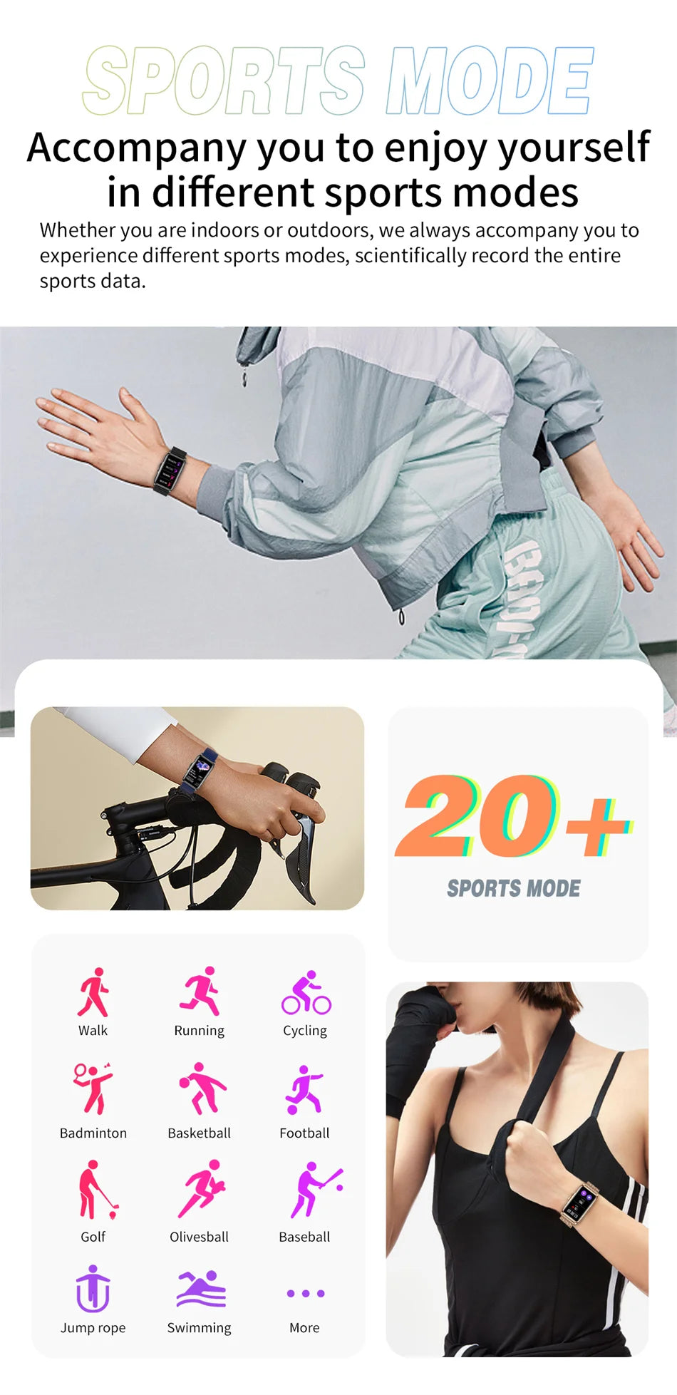 2024 New Sports Smart Watch Men Women 1.47-inch Full Touch GPS Fitness Tracker IP67 Waterproof Smartwatch For Android IOS Phone