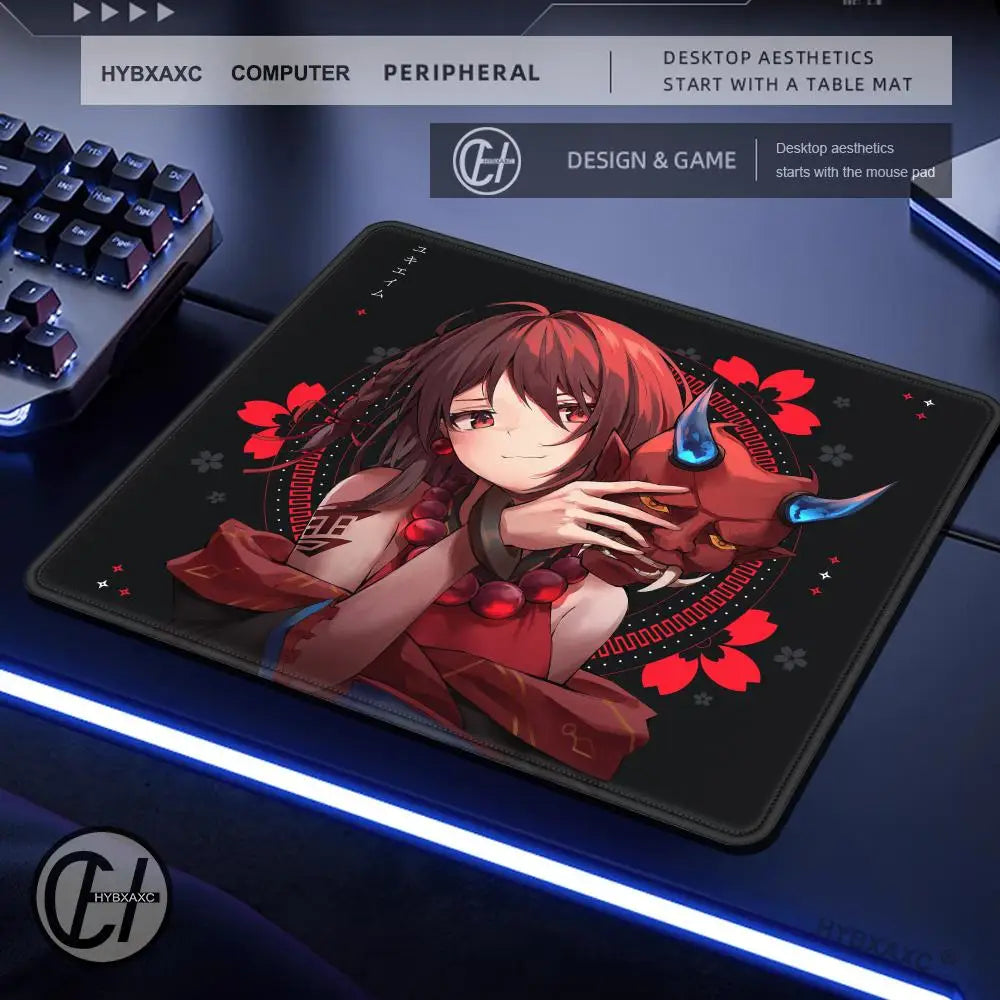 Large Gaming Mouse Pad Customizable Pattern Upgraded Smooth FPS Esports Office Gaming Desk Mat Gaming Accessories Rubber Mats