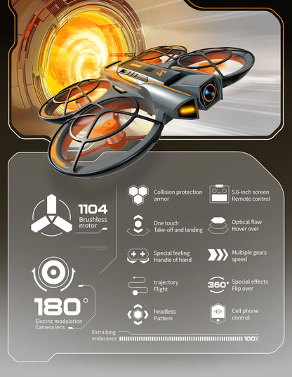 For Xiaomi New A21 Pro Mini Drone 4K Professional 8K HD Camera with Screen RC Dron Brushless Motor Obstacle Avoidance Quadcopter