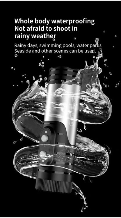 4K Mini Sport DV Action Sport Camera Flashlight Helmet Full HD 1080P Video Ideal Bodycam for Bike, Cycle, Motorcycle Camcorder