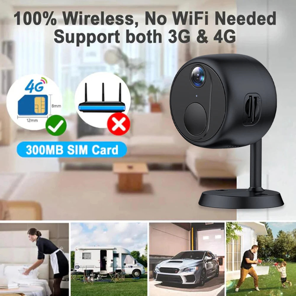 4K Mini Camera Waterproof Sport Camera 60FPS With Remote Control Screen drive recorder Sports Camera Helmet Action Cam