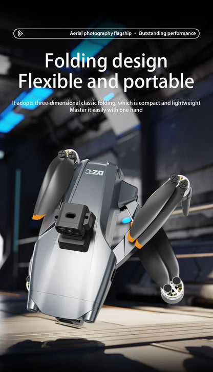 L600 PRO Max GPS Drone With Screen Control 8K HD Dual Camera Brushless Obstacle Avoidance 3-Axis Gimbal Aerial FPV RC Dron 5KM