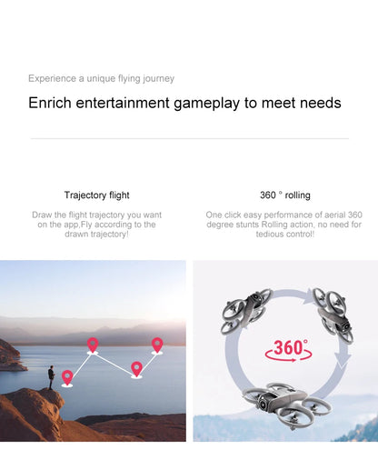 For Xiaomi D16 Mini Drone 8K HD Dual Camera Profesional 180° Electric Adjustable GPS Positioning Obstacle avoidance Bushless UA