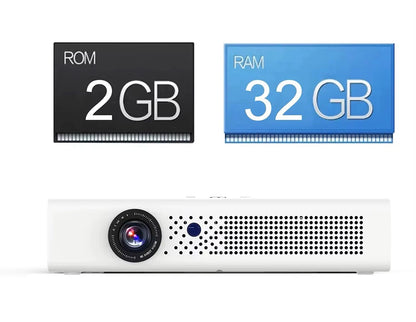 Smartldea V6 3D 4K Projector Android Wifi Daytime Proyector native 1280*800 Auto Focus Full HD 1080p portable smart game Beamer