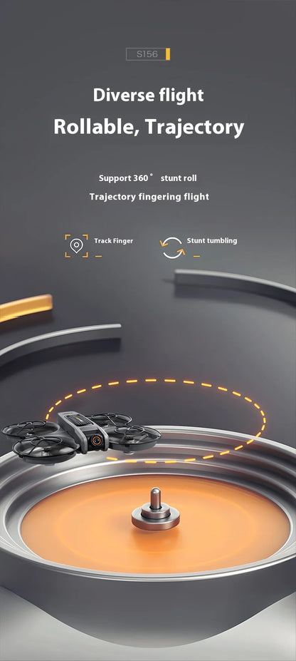 2025 New Xiaomi S156 Professional Drone With 8k Camera 5g Wifi Fpv Uav Quadcopter Obstacle Avoidance Remote Control Screen