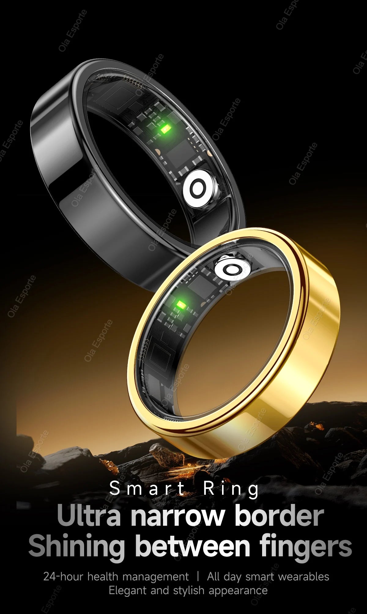 R09 Smart Ring 2025 Gesture control Sleep Health Monitor Bluetooth Rings IP68 Waterproof Sports Modes Smartring Men Women gifts
