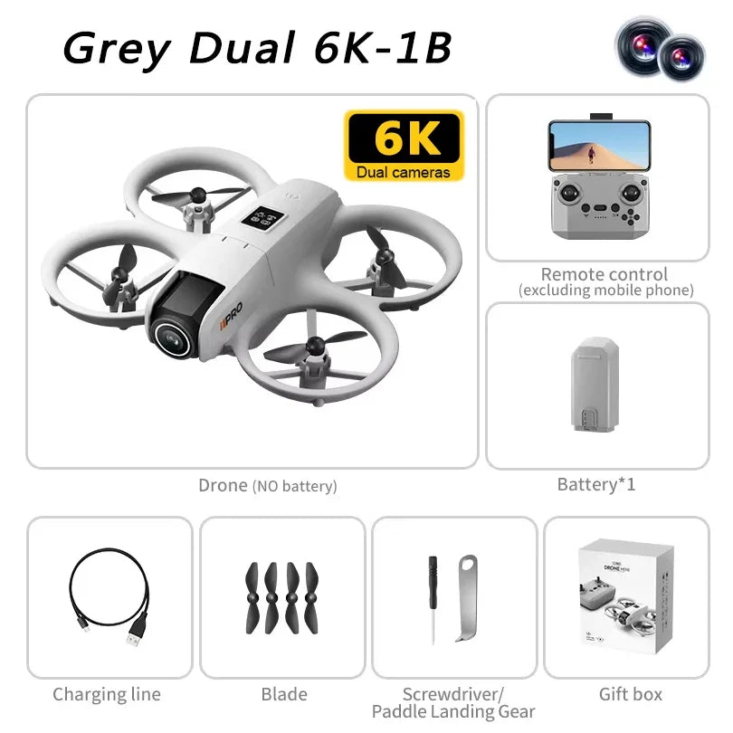 Xiaomi i1PRO Drone 8K HD Camera Professional 5G WIFI Brushless FPV UAV With screen remote control avoidance Aerial UAV RC20000M