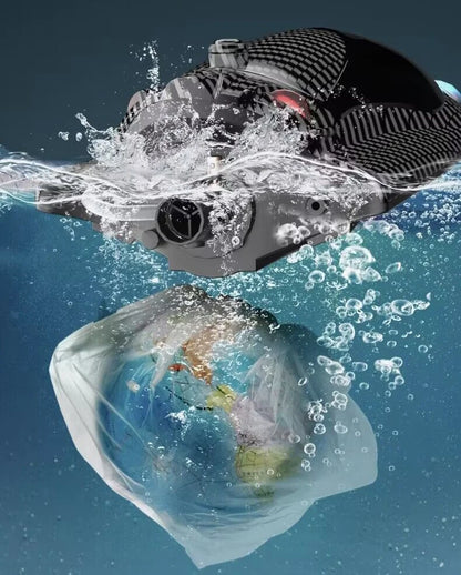 Remote Control Off-Road Boat Model Eddy Current Jet high-Speed Remote Control Speedboat 15-20km/hH156 with Lights Off-Road Speed