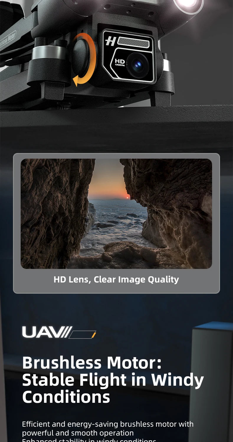 JJRC X28 Pro GPS Drone 4K Professional HD Dual Camera With Screen 5G WIFI 360° Obstacle Avoidance Brushless Rc Quadcopter Drone