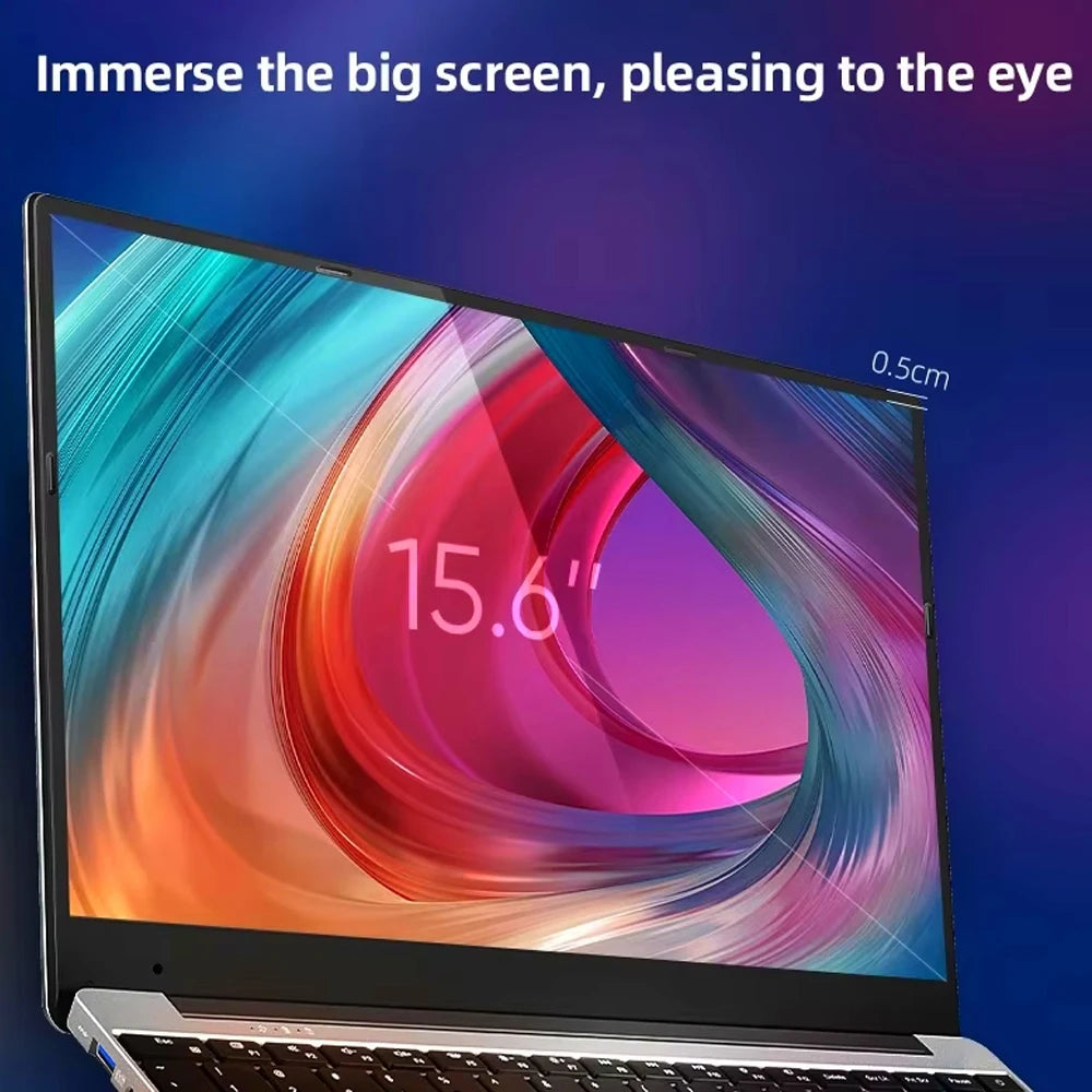 CARBAYTA AMD Ryzen 7 2700U Laptop - 36GB RAM 2TB SSD Metal Body Bluetooth Windows 11 pro Gaming IPS Portable Computer