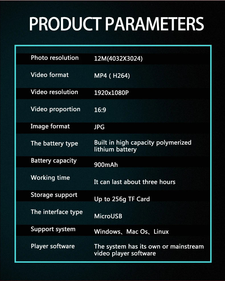 1080P HD Portable Sports Mini Camera with Hotspot WiFi Waterproof Camera, Motorcycle and Bike Camera Anti Shake Outdoor Sports