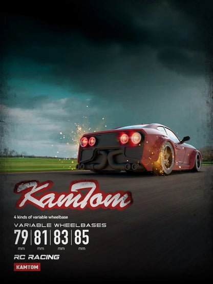 orange Kamtom 3299 1:32 Rc Car Upgrade Luminous Metal Servo Motor Car Dodgeboy Toy Car Professional Rc Drift Rc Stunt Car