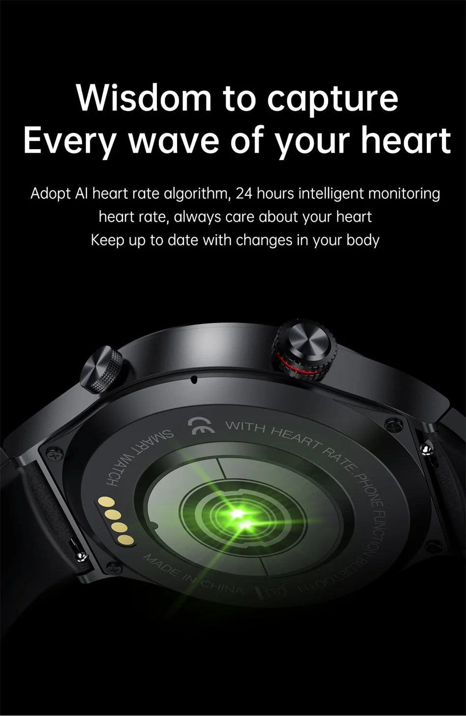 GPS NFC ECG+PPG Business Smart Watch Men Bluetooth Call Health Sleep Monitoring Multiple Sports Mode Waterproof Smartwatch Men
